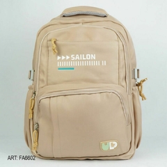 MOCHILA COLORES PASTELES - FA6602 - Nuevamoda
