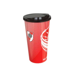 VASO TAPA CAFE RIVER PLATE DISENO 1 - BVATCRD1 en internet