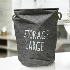 CANASTO RUSTICO P/ROPA 40X60CM - ORG-GM24919 en internet