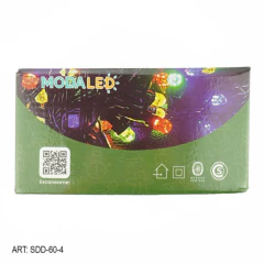 LUZ LED NAVIDAD V8 200 LUCES MULTICOLOR - SDD-60-4 en internet