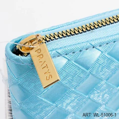 BILLETERA GRANDE DISEÑO ROMBO TEXTURIZADO - WL-51006-1 en internet