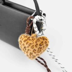 LLAVERO CHARMS CORAZON ANIMAL PRINT - D-5285-1 - comprar online