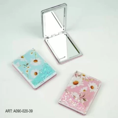 ESPEJO RECTANGULAR ESTAMPA MARGARITAS - A090-025-39 - comprar online