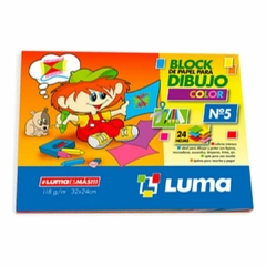 BLOCK DIBUJO N5 COLOR LUMA - 000649