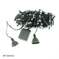 LUZ LED NAVIDAD V8 200 LUCES CALIDA - SDD-60-2 - Nuevamoda