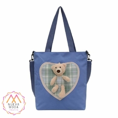 BOLSO/CARTERA CON PELUCHE DE OSITO 5 COLOR - GQ-001 - tienda online