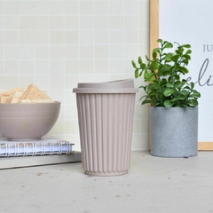 VASO RAYADO CAFE 300 ML - A1026 - tienda online