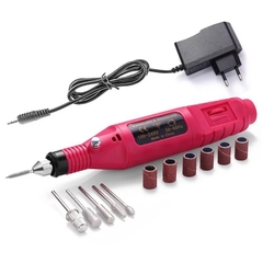 TORNO P/UÑAS CON CARGADOR Y REPUESTO - D8006