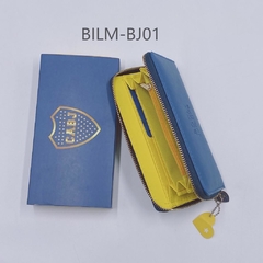BILLETERA MUJER ECOCUERO BOCA JUNIORS - BILM-BJ01 - tienda online