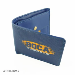 BILLETERA HOMBRE BOCA JUNIORS - BIL-BJ11-2 - comprar online
