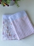 Kit Folhagem e Listrado Rosa - comprar online