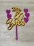 Topper personalizados para tortas impresos con 2 colores - comprar online