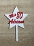 Topper personalizados para tortas impresos con 2 colores