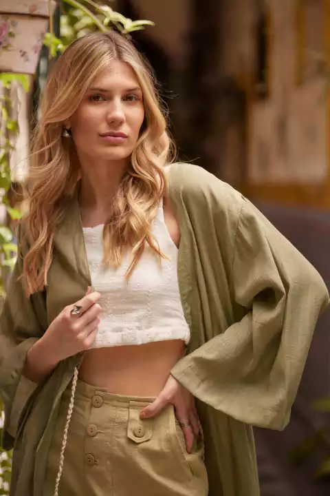 Kimono Acapulco Verde