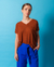 Remera Amplia Tostado - comprar online