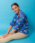 Camisa Mont Azul - tienda online