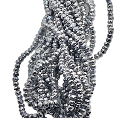 Tira de Cristales. Dona de 3 mm (2 x 3 mm) - tienda online