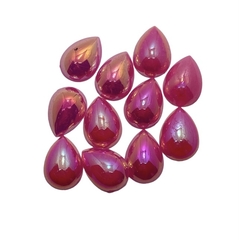 Medias Perlas.GOTAS BOREALES. 13x18 MM