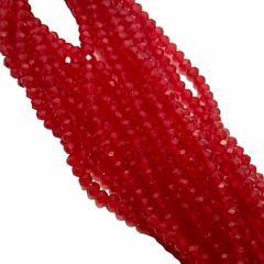 Tira de cristales. Dona 6mm (4x6mm)