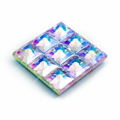 Piedras de acrílico. Cuadrada 22x22 mm. en internet