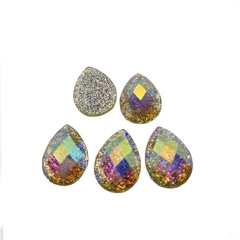 Piedras para bordar. Gota 13 x 18 mm. (Resina)