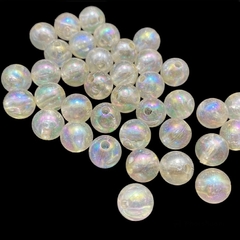 PERLAS PLASTICAS. Redondas TRANSLÚCIDAS BOREALES