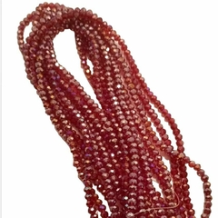 Tira de Cristales. Dona de 2 mm. (1.5 mm x 2 mm) - comprar online