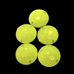 Piedras 25 mm. FLÚOR - Verde Manzana