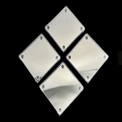 Espejitos de Acrílico. ROMBO 25 X 35 MM.