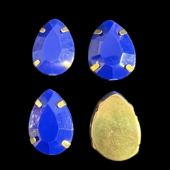 Acrílicos engarzados. GOTAS 13x18 mm. OPACAS Y OPALINAS - comprar online
