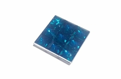 Piedras de acrílico. Cuadrada 22x22 mm. - Verde Manzana