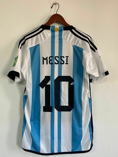 Imagen de Camiseta Argentina Messi Mundial Qatar 2022