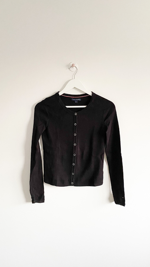 Saquito negro Tommy Hilfiger