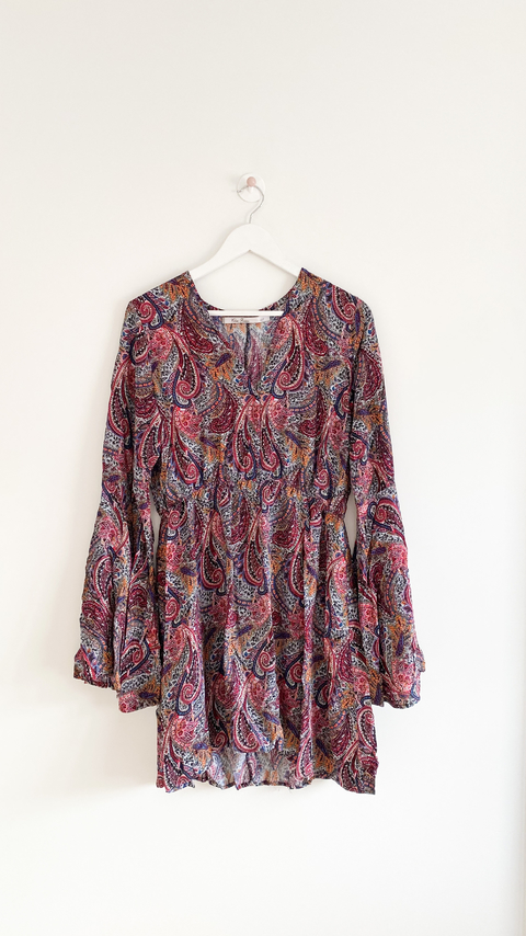 Vestido estampado arabescos CLAN JSSIME