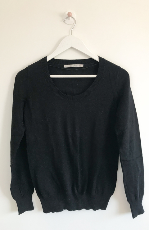 Sweater negro ZARA
