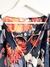 Blusa azul con estampado de flores INDIASTYLE - MamuLook