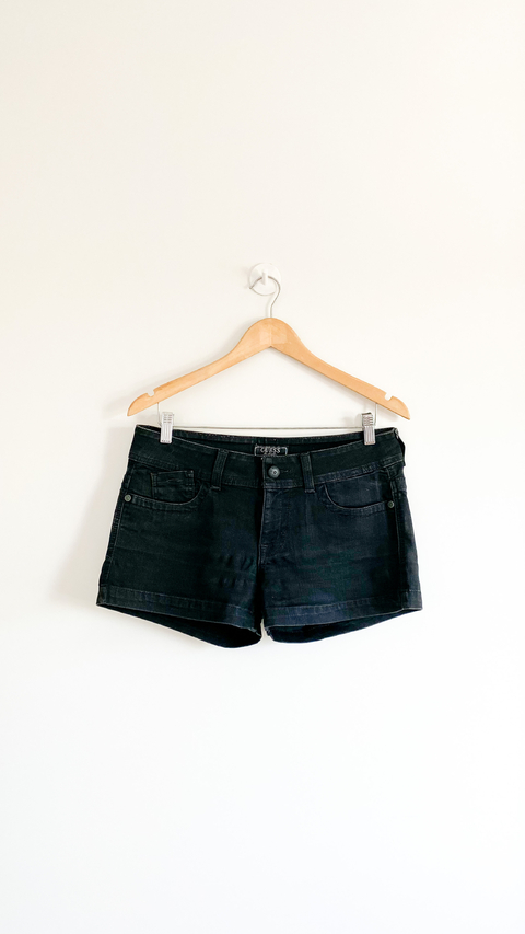 Short denim negro GUESS