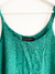 Vestido solero lino verde ESTANCIAS en internet
