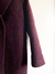 Tapado de paño bordeaux UNIQLO - comprar online