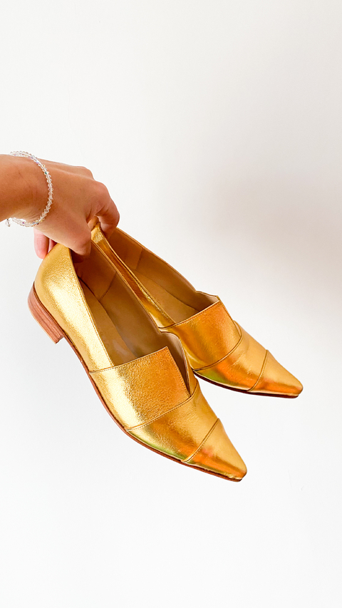 Botinetas Doradas AMOR&JULIA