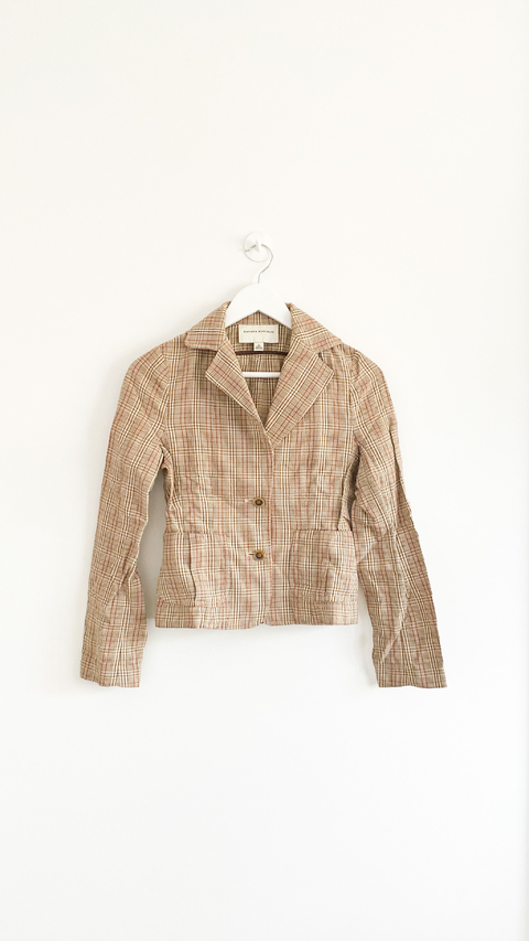 Blazer cuadrillé BANANA REPUBLIC