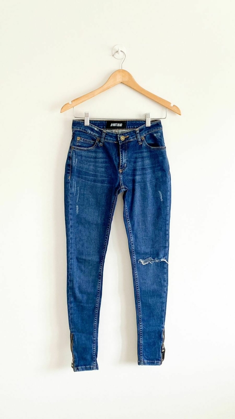 Pantalon de jean azul skinny AY NOT DEAD