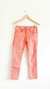 Pantalón rosa con estampado reptil GAP