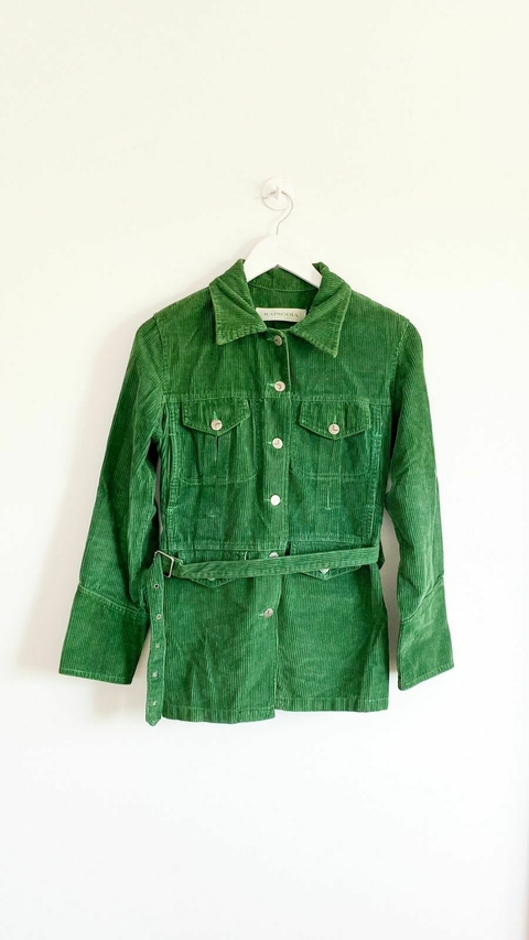 Campera corderoy verde RAPSODIA