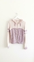 Campera lila AEROPOSTALE