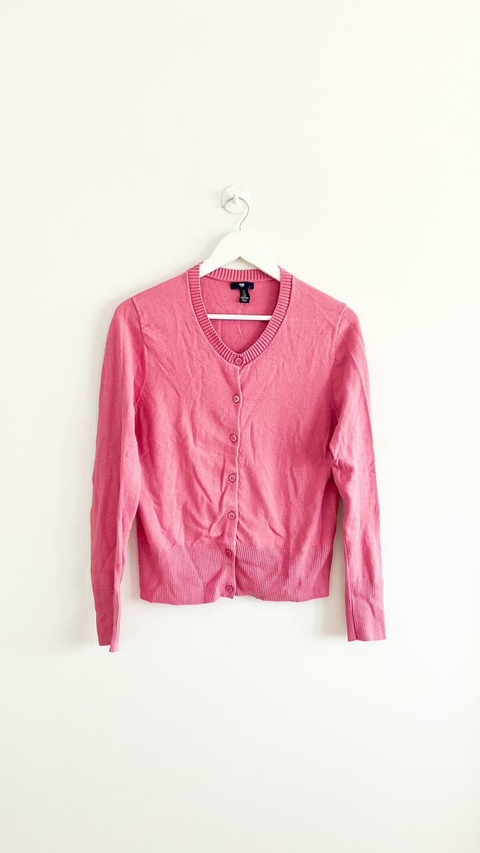 Cardigan rosa con botones GAP