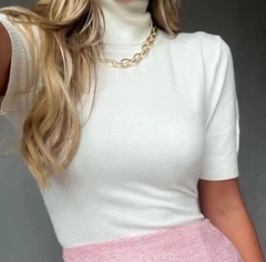 Blusa em Tricot Modal ( Toque Cashmere)