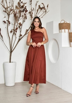 Vestido Ombro só - comprar online