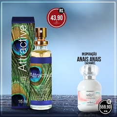 ATTRACTIVE perfume feminino 15ml