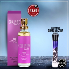 EXCLUSIVE CODE perfume feminino 15ml